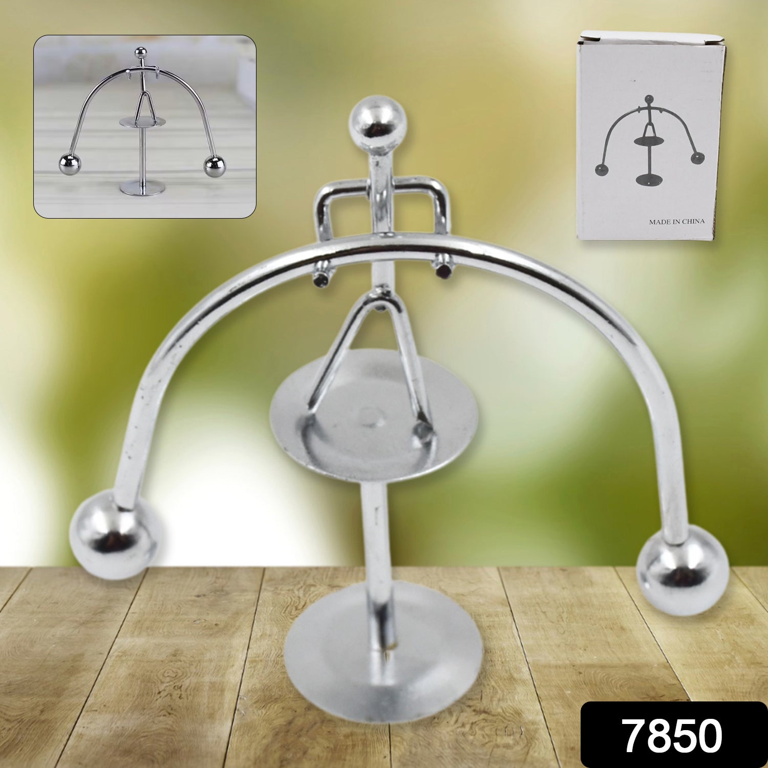 Desk decor perpetual motion mini steel balance toy Desk decor perpetual motion mini steel balance toy